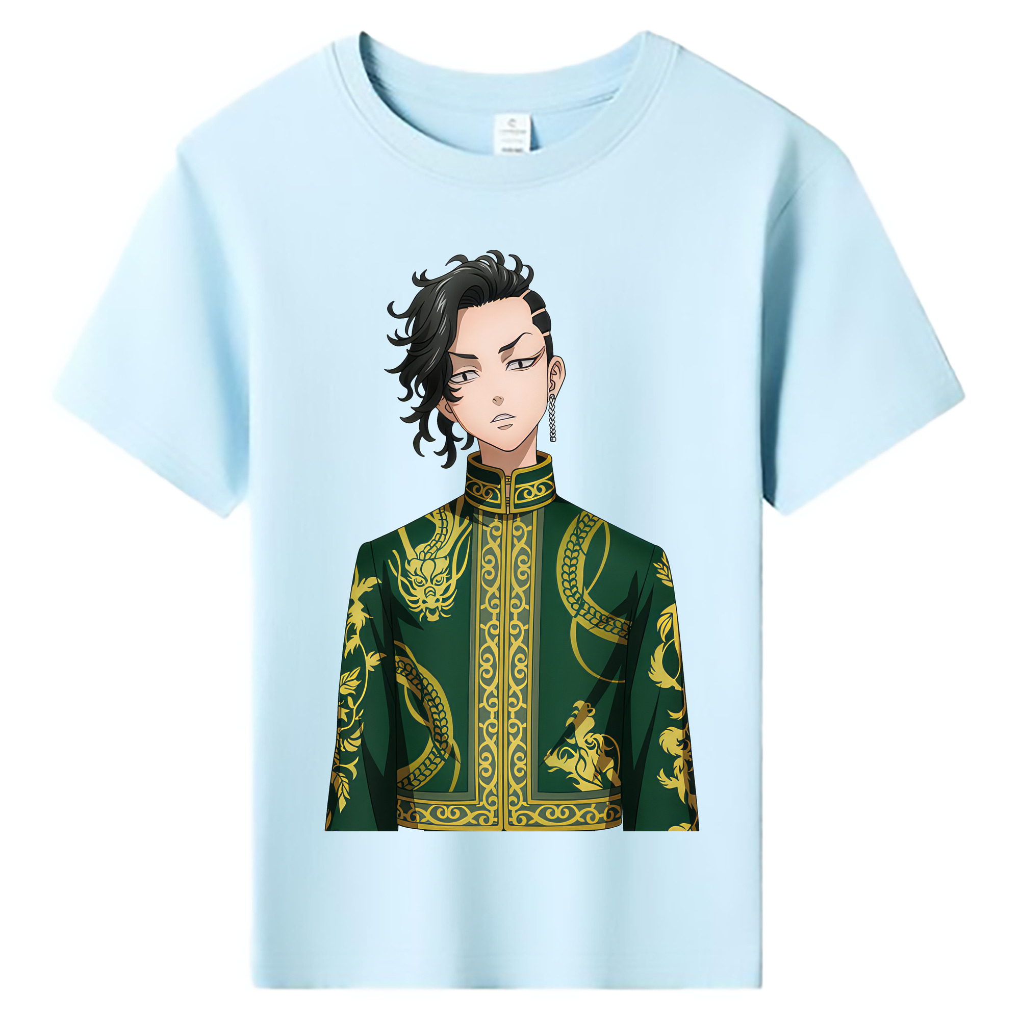 （画像用） 東京リベンジャーズ Tokyo Revengers 綿100％キッズTシャツ（フロントプリント）